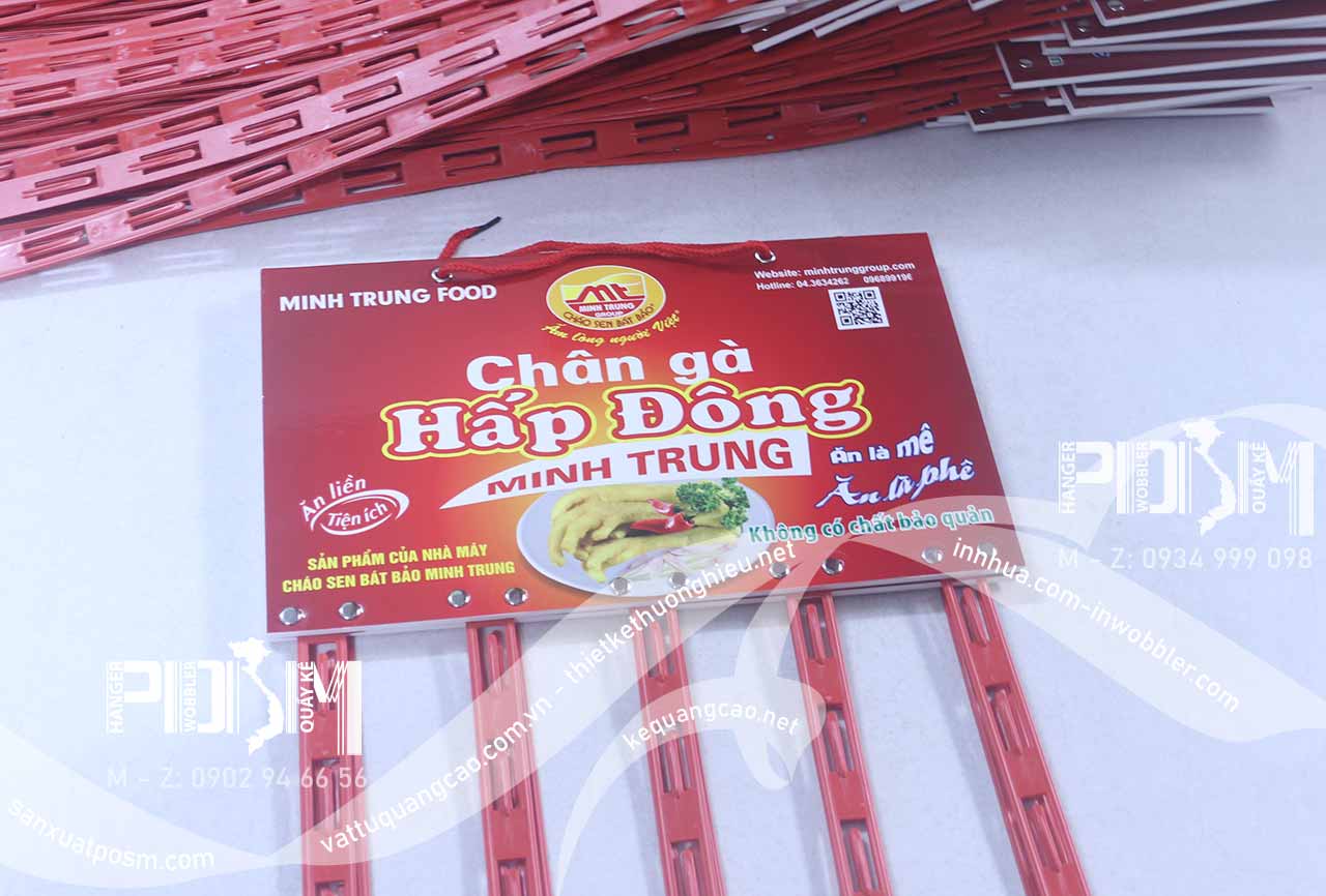 Hanger dây nhựa treo cháo sen bát bảo Minh Trung - Ảnh 2