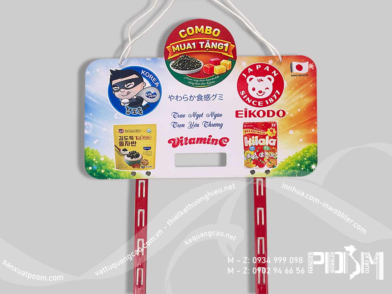 Hanger đa năng hai cách treo, treo gói vắt qua dạng dây và móc treo dây nhựa - Ảnh 1