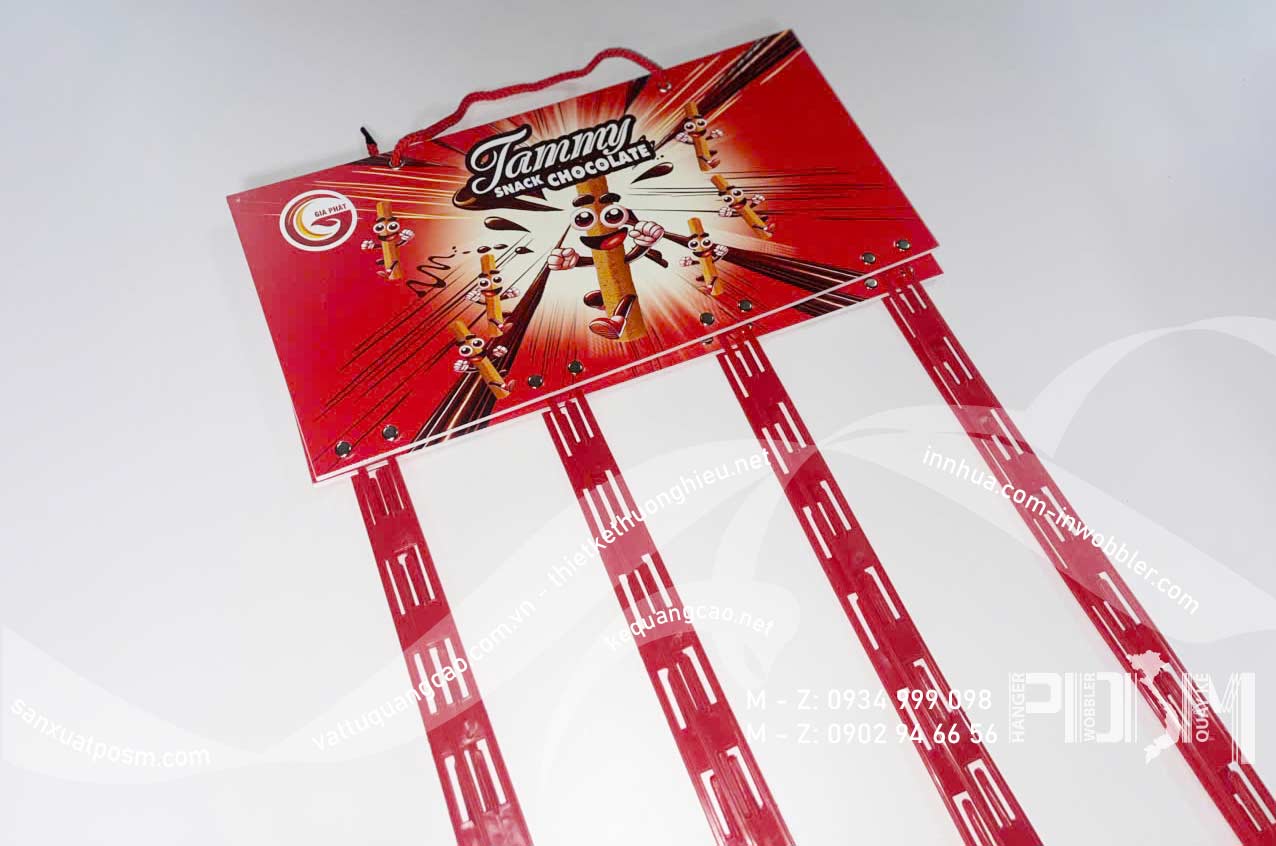 Hanger dây nhựa treo Snack Chocolate đẹp - Ảnh 3