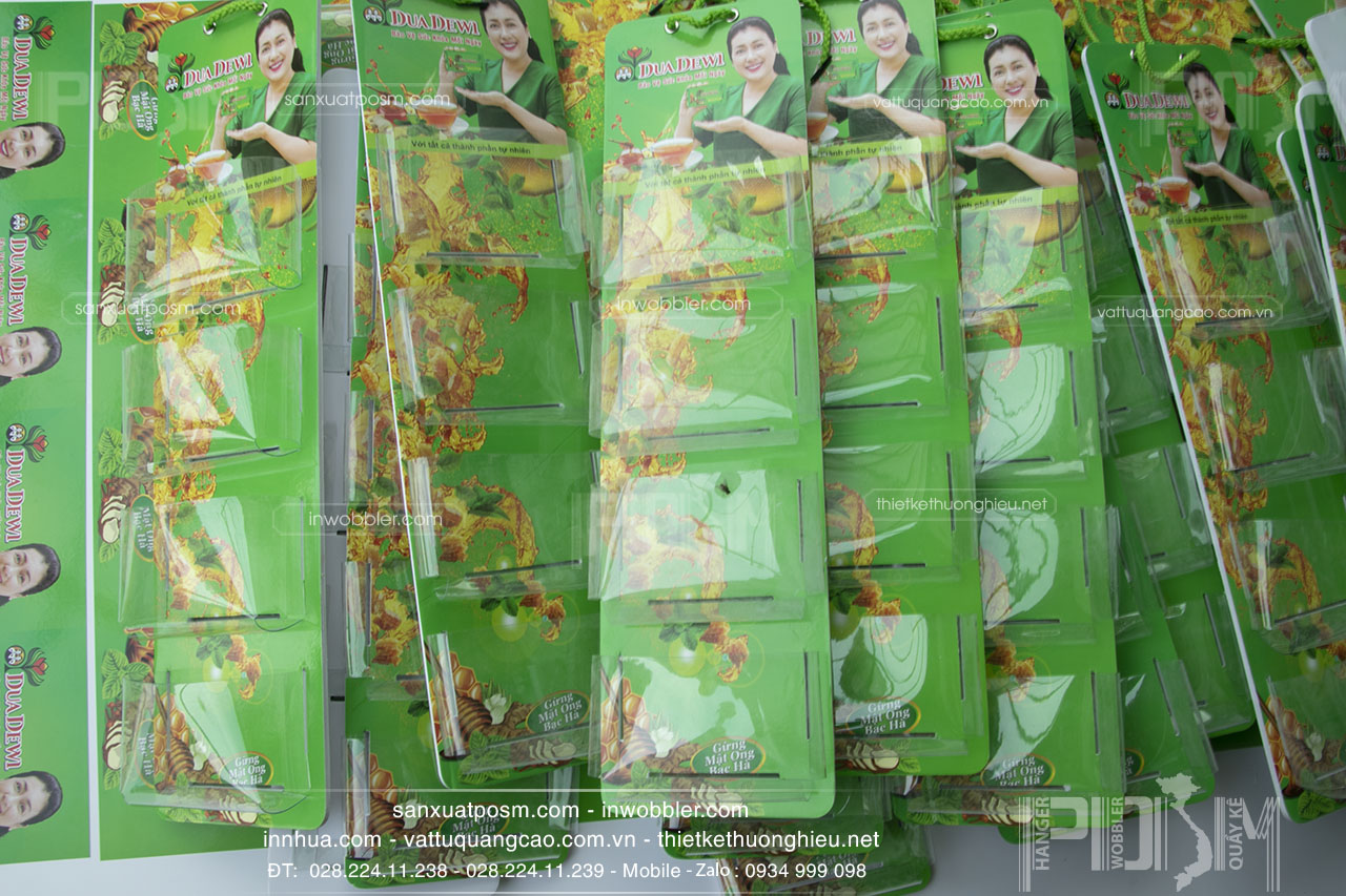 Hanger bảng treo túi nhựa PVC Dua Dewi - Ảnh 3