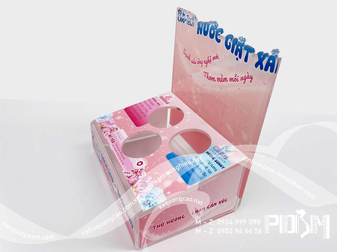 Kệ Mica trưng bày sản phẩm mẫu thử – hàng tester - Ảnh 2