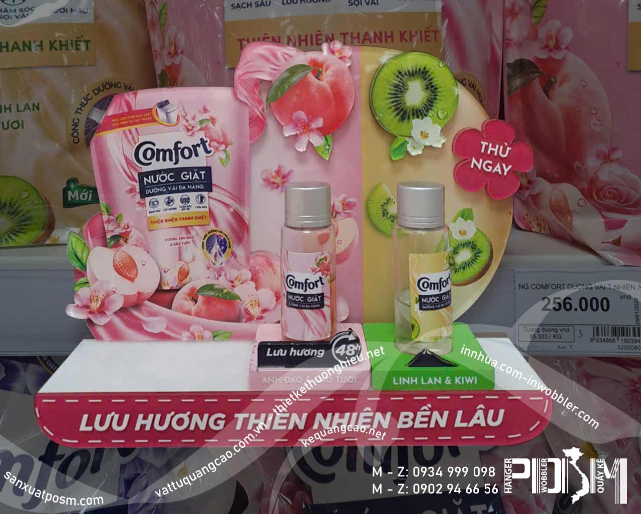 Kệ Mica trưng bày sản phẩm mẫu thử – hàng tester - Ảnh 3