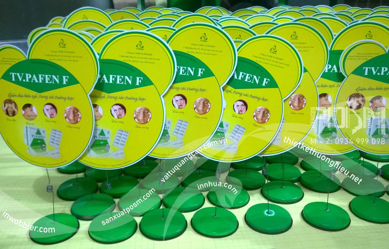 Wobbler để bàn quảng cáo dược Kiên Giang - Ảnh 3
