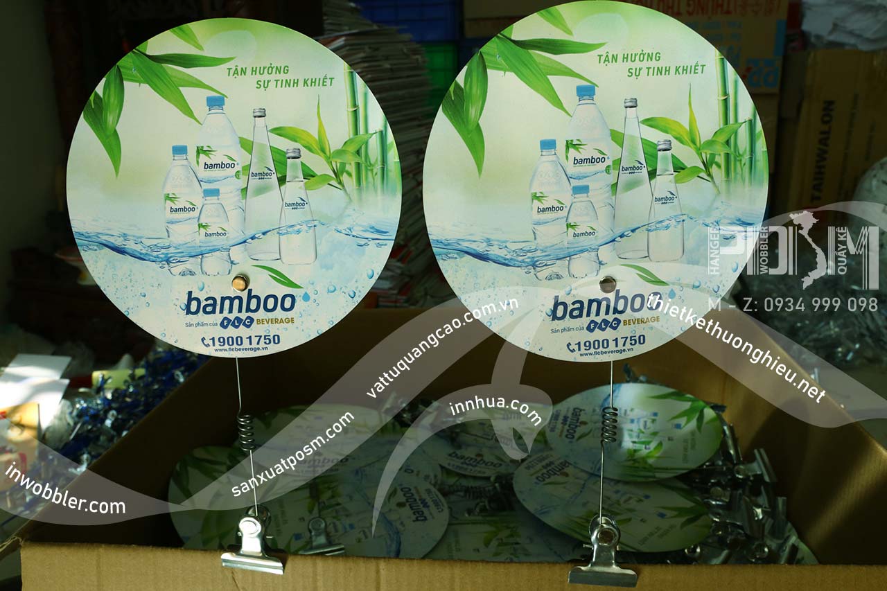 Lò xo kẹp sắt nước khoáng Bamboo - Ảnh 2